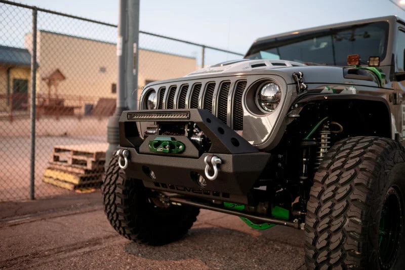 DV8 Offroad 18-22 Jeep Gladiator Wrangler LED Projector Headlights - Additional View 9