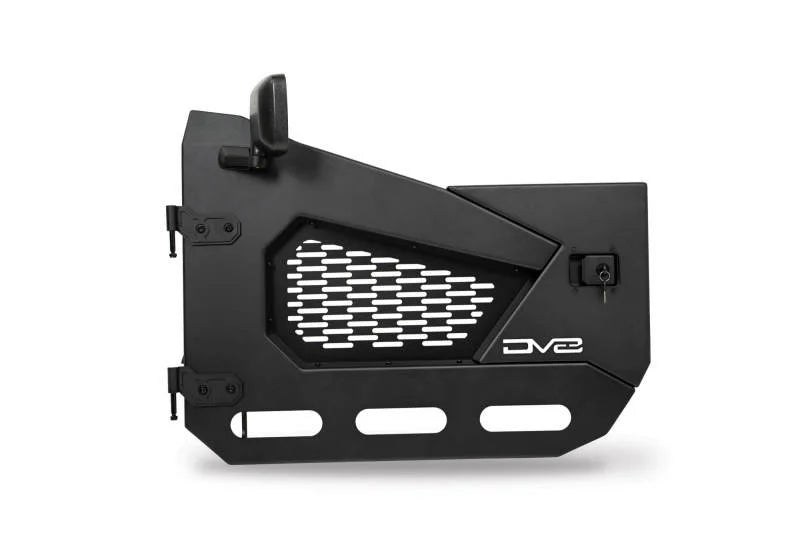 DV8 Offroad 18-22 Jeep Wrangler JL/JT Spec Series Half Doors - Front Set - Main Product View