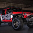 Load image into Gallery viewer, DV8 Offroad 18-22 Jeep Wrangler JL/JT Spec Series Half Doors - Front Set - Side View