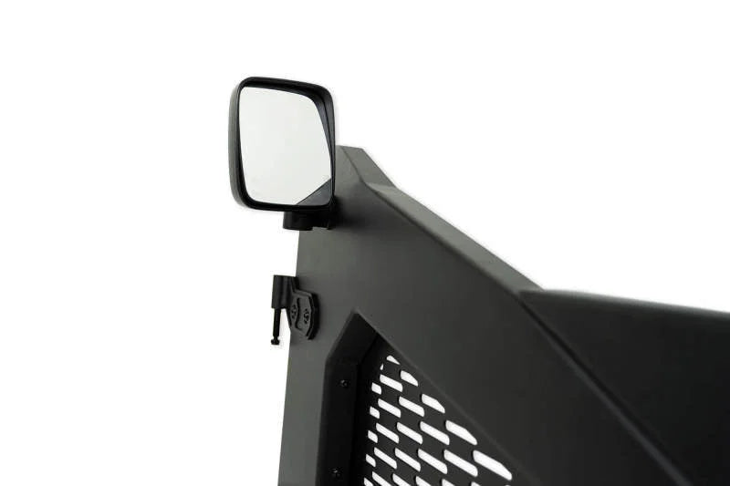 DV8 Offroad 18-22 Jeep Wrangler JL/JT Spec Series Half Doors - Front Set - Back View