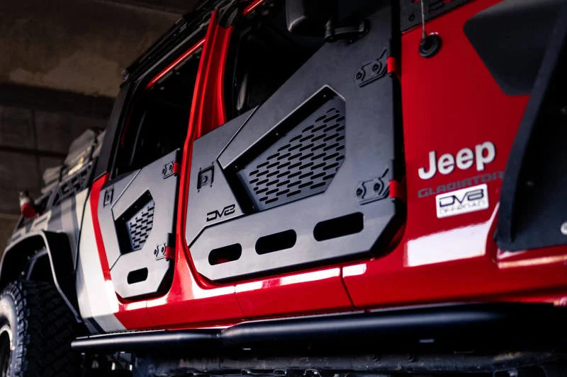 DV8 Offroad 18-22 Jeep Wrangler JL/JT Spec Series Half Doors - Front Set - Additional View 15