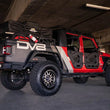 Load image into Gallery viewer, DV8 Offroad 18-22 Jeep Wrangler JL/JT Spec Series Half Doors - Rear Set - Installation View