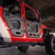 Load image into Gallery viewer, DV8 Offroad 18-22 Jeep Wrangler JL/JT Spec Series Half Doors - Rear Set - Additional View 12