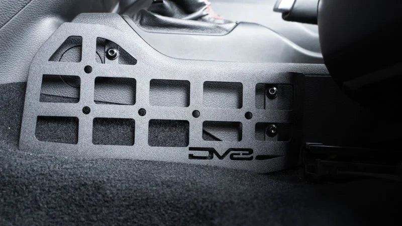 DV8 Offroad 18-23 Jeep Wrangler Center Console Molle Panels - Installation View