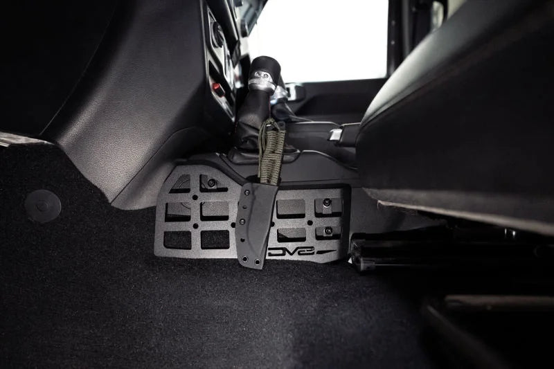 DV8 Offroad 18-23 Jeep Wrangler Center Console Molle Panels - Additional View 5