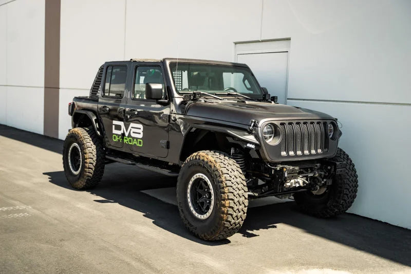DV8 Offroad 18-23 Jeep Wrangler JL 4 Door Body/Pinch Weld Mounted Step - Additional View 5