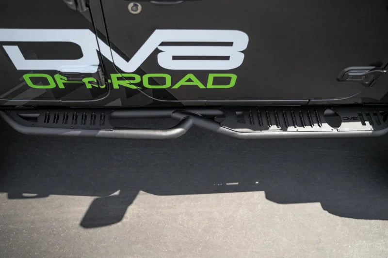 DV8 Offroad 18-23 Jeep Wrangler JL 4 Door Body/Pinch Weld Mounted Step - Additional View 13