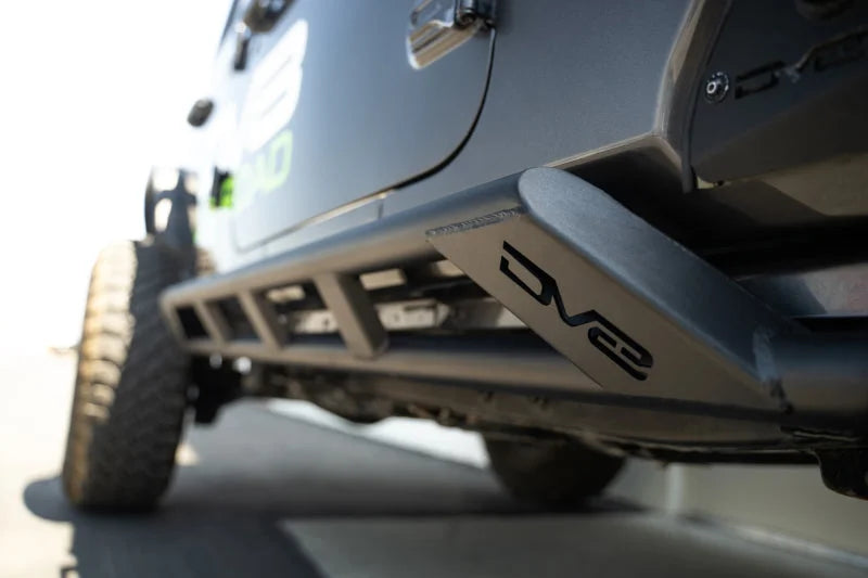 DV8 Offroad 18-23 Jeep Wrangler JL 4 Door FS-15 Series Rock Sliders - Additional View 13