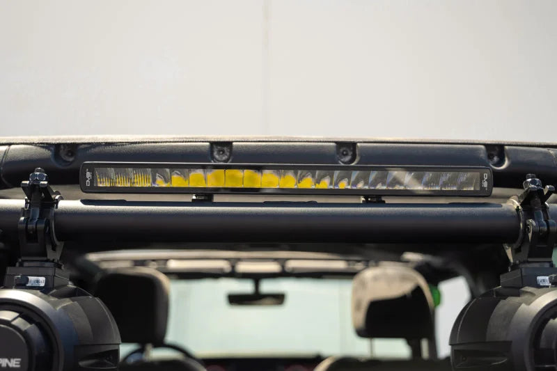DV8 Offroad 18-23 Jeep Wrangler JL 4-Door Speaker/Light Bar Mount - Additional View 10