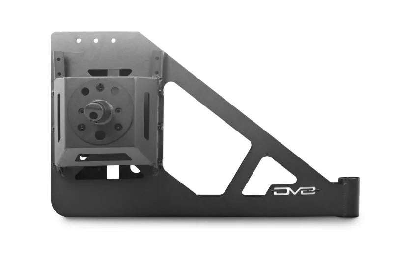 DV8 Offroad 18-23 Jeep Wrangler JL MTO Series Bumper Spare Tire Swing Gate - Additional View 7