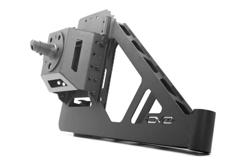 DV8 Offroad 18-23 Jeep Wrangler JL MTO Series Bumper Spare Tire Swing Gate - Additional View 11