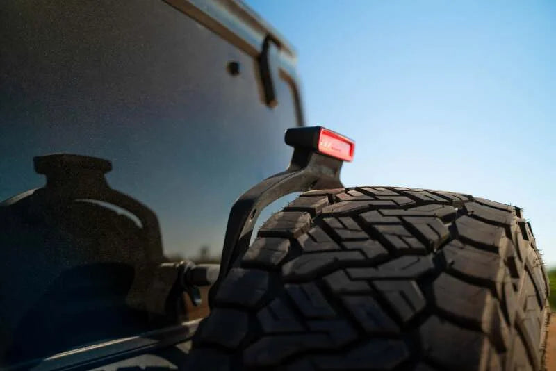 DV8 Offroad 18-23 Jeep Wrangler JL MTO Series Bumper Spare Tire Swing Gate - Additional View 16