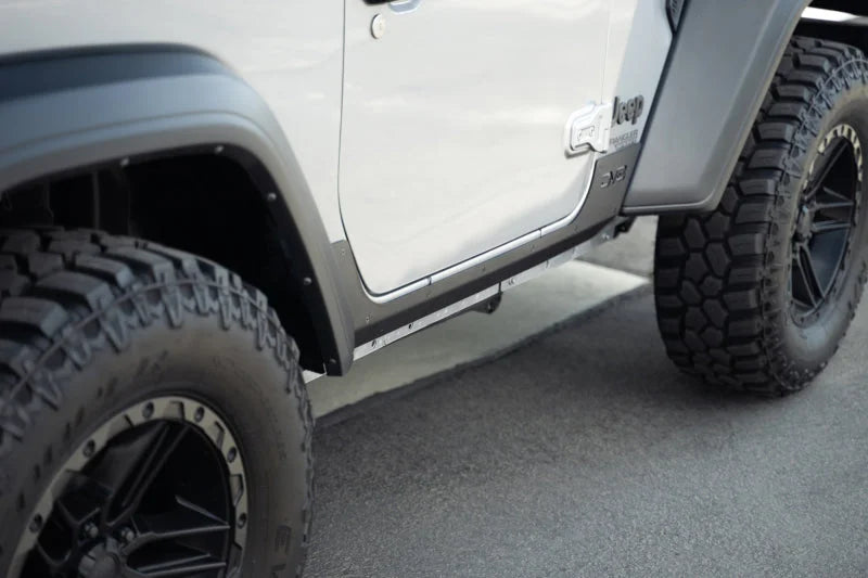DV8 Offroad 18-23 Jeep Wrangler JL Rock Skins (2 Door Only) - Additional View 6