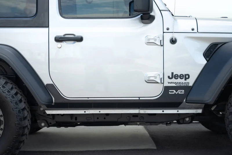 DV8 Offroad 18-23 Jeep Wrangler JL Rock Skins (2 Door Only) - Additional View 12