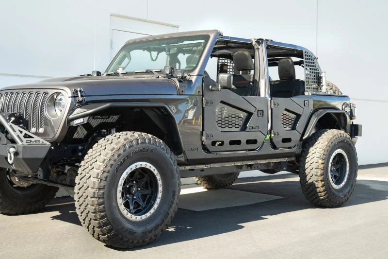 DV8 Offroad 18-23 Jeep Wrangler JL Rock Skins (4 Door Only) - Additional View 7