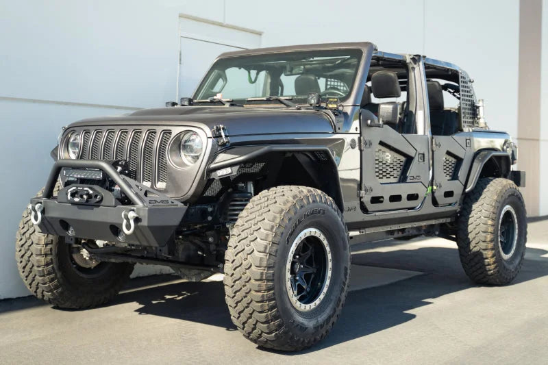 DV8 Offroad 18-23 Jeep Wrangler JL Rock Skins (4 Door Only) - Additional View 8