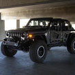 Load image into Gallery viewer, DV8 Offroad 18-23 Jeep Wrangler JL Slim Fender Flares - Installation View
