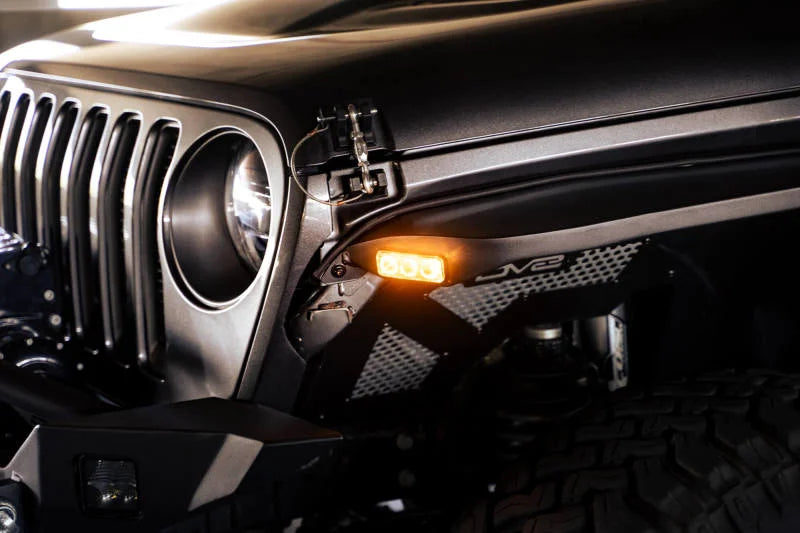 DV8 Offroad 18-23 Jeep Wrangler JL Slim Fender Flares - Additional View 15