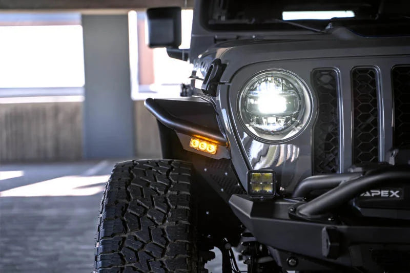 DV8 Offroad 18-23 Jeep Wrangler JL Spec Series Tube Fenders - Additional View 11
