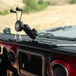 Load image into Gallery viewer, DV8 Offroad 18-23 Jeep Wrangler JL/20-23 Gladiator JT Device Dash Mount V2 - Back View