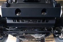 Load image into Gallery viewer, DV8 Offroad 18-23 Jeep Wrangler JL/JT Front Bumper Sway-Bar Disconnect Motor Skid Plate - Main Product View