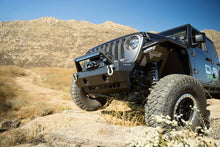 Load image into Gallery viewer, DV8 Offroad 18-23 Jeep Wrangler JL/JT Front Bumper Sway-Bar Disconnect Motor Skid Plate - Additional View 6