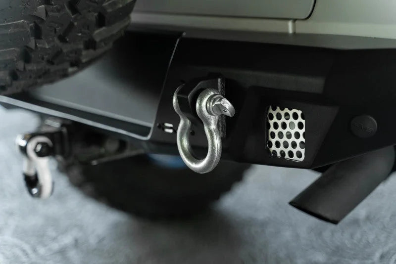 DV8 Offroad 18-23 Wrangler JL FS-7 Series Rear Bumper - Side View