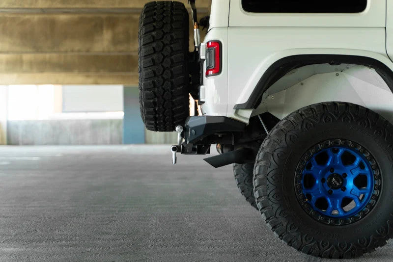 DV8 Offroad 18-23 Wrangler JL FS-7 Series Rear Bumper - Back View