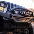 Load image into Gallery viewer, DV8 Offroad 18-23 Wrangler JL/Gladiator JT Spec Series Front Bumper - Back View