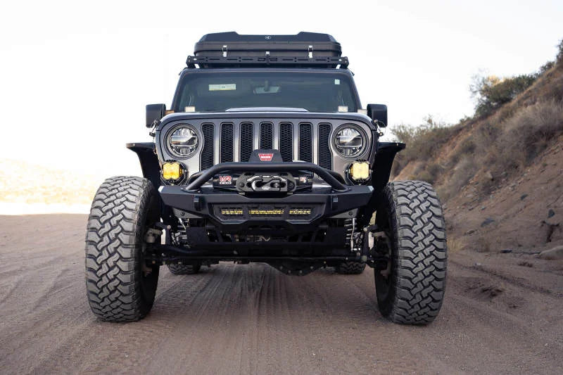 DV8 Offroad 18-23 Wrangler JL/Gladiator JT Spec Series Front Bumper - Additional View 15
