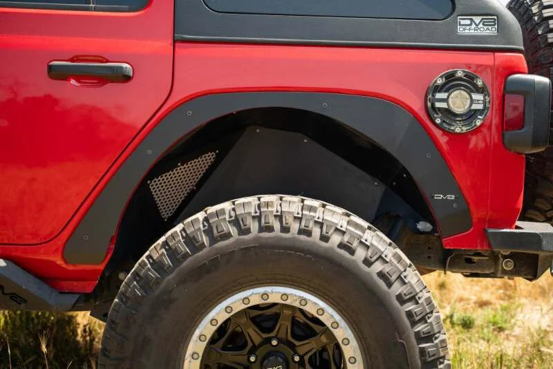 DV8 Offroad 18-24 Jeep Wrangler JL Fender Deletes - Side View