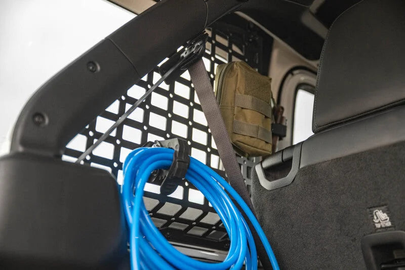 DV8 Offroad 18-25 Jeep Wrangler (JL) 4-Door Rear Window Pocketed Molle Panels - Additional View 12