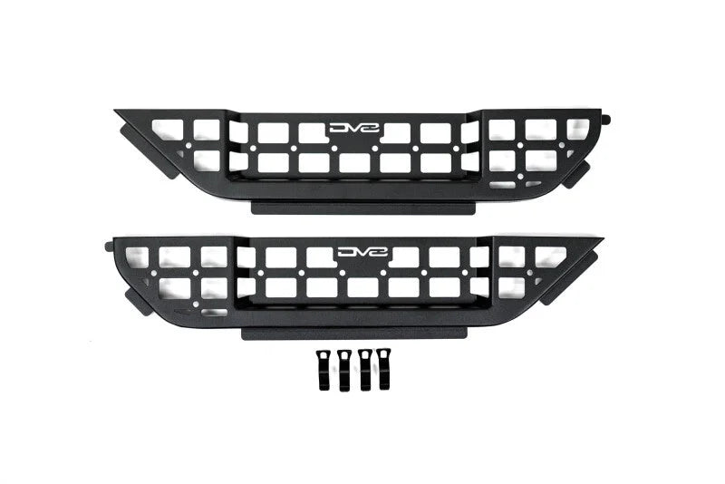 DV8 Offroad 18-25 Jeep Wrangler JL Electric Seat Front Door Molle Pockets - Installation View