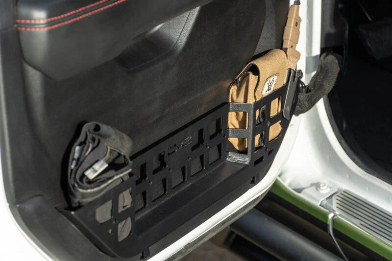 DV8 Offroad 18-25 Jeep Wrangler JL Electric Seat Front Door Molle Pockets - Additional View 5