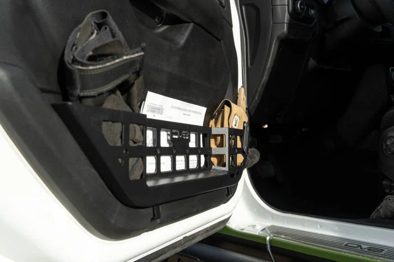 DV8 Offroad 18-25 Jeep Wrangler JL Electric Seat Front Door Molle Pockets - Additional View 11