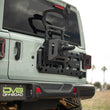 Load image into Gallery viewer, DV8 Offroad 18-25 Jeep Wrangler JL Spare Tire Carrier - Back View