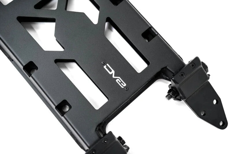 DV8 Offroad 18-25 Jeep Wrangler JL Spare Tire Carrier - Installation View