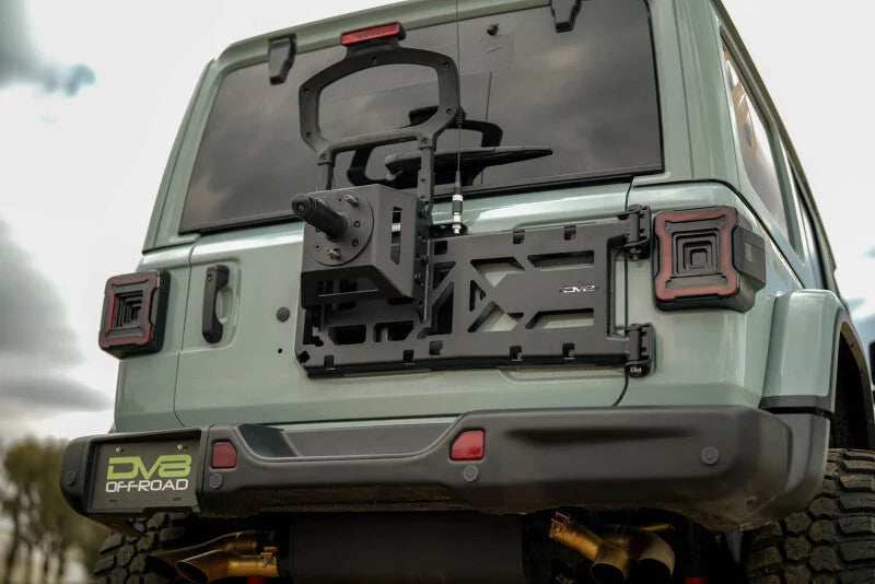 DV8 Offroad 18-25 Jeep Wrangler JL Spare Tire Carrier - Additional View 6
