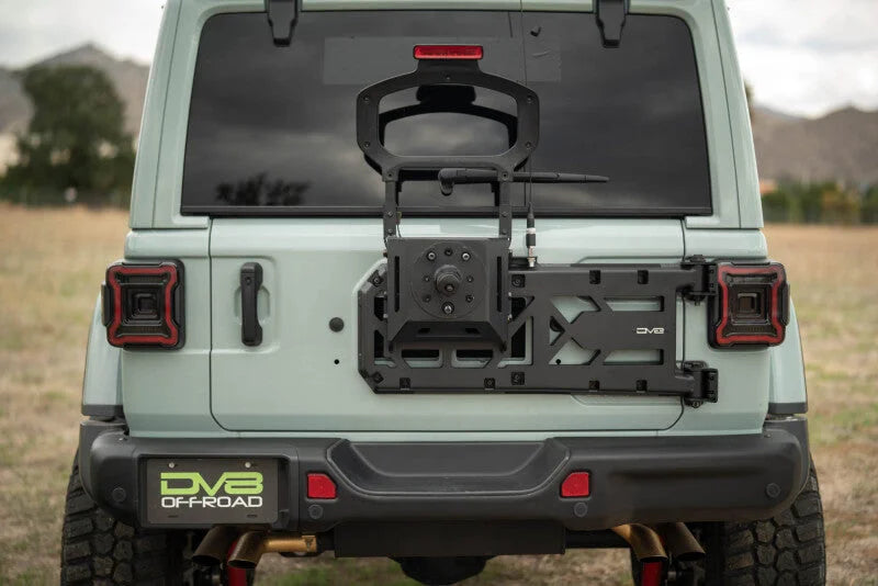 DV8 Offroad 18-25 Jeep Wrangler JL Spare Tire Carrier - Additional View 12