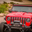 Load image into Gallery viewer, DV8 Offroad 18+ Jeep JL Heat Dispersion Hood - Primer Black - Additional View 5
