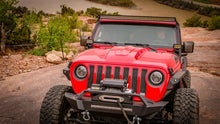 Load image into Gallery viewer, DV8 Offroad 18+ Jeep JL Heat Dispersion Hood - Primer Black - Additional View 5