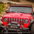 Load image into Gallery viewer, DV8 Offroad 18+ Jeep JL Heat Dispersion Hood - Primer Black - Additional View 10