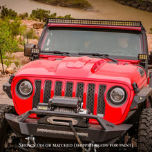 Load image into Gallery viewer, DV8 Offroad 18+ Jeep JL Heat Dispersion Hood - Primer Black - Additional View 10