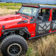 Load image into Gallery viewer, DV8 Offroad 18+ Jeep JL Heat Dispersion Hood - Primer Black - Additional View 12