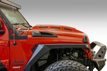 Load image into Gallery viewer, DV8 Offroad 18+ Jeep JL Heat Dispersion Hood - Primer Black - Additional View 13