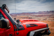Load image into Gallery viewer, DV8 Offroad 18+ Jeep JL Heat Dispersion Hood - Primer Black - Additional View 14