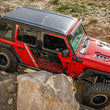 Load image into Gallery viewer, DV8 Offroad 18+ Jeep JL Rubicon Replica Hood - Side View