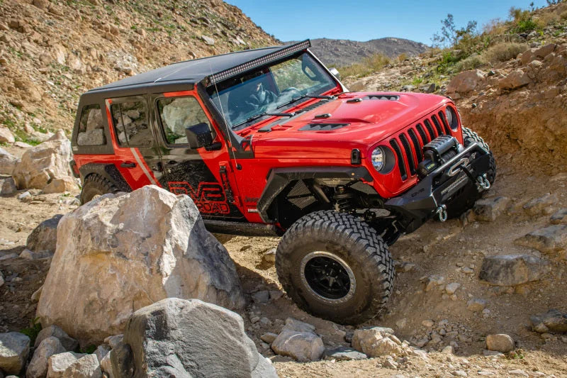 DV8 Offroad 18+ Jeep JL Rubicon Replica Hood - Additional View 6