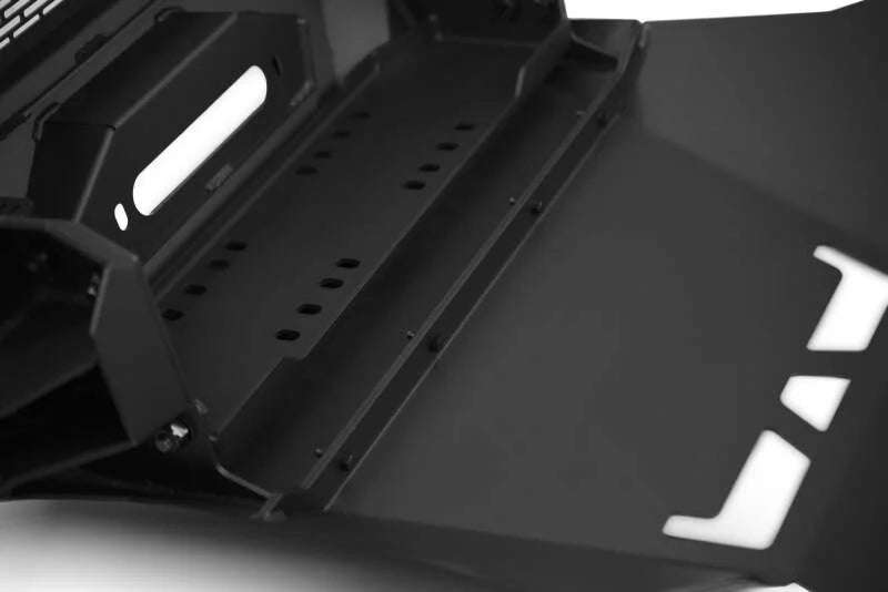 DV8 Offroad 19-23 RAM 1500 Spec Series Bumper Skid Plate - Side View
