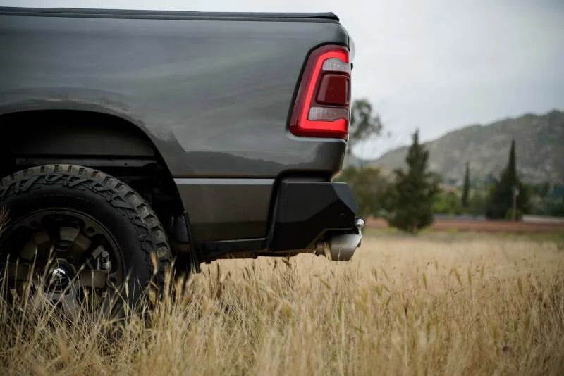 DV8 Offroad 19-23 Ram 1500 Spec Series Rear Bumper - Installation View